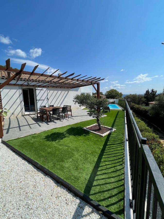 Villa avec piscine Cuers Esterno foto